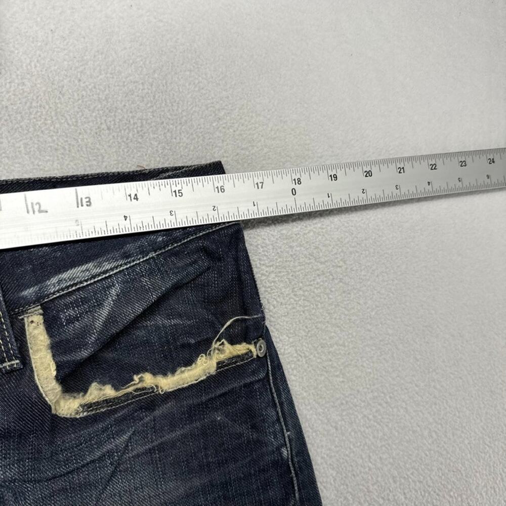 G Star Raw Jeans Men's 33x34 fits 32x34 Blue Dark Stable Slim Vintage y2k Faded - Picture 3 of 10